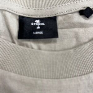 Thrills Men's Tan Short Sleeve Tee